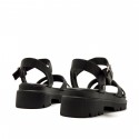 Sandalias Casual de Mujer MTNG ZURI Negro 62684