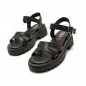 Sandalias Casual de Mujer MTNG ZURI Negro 62684