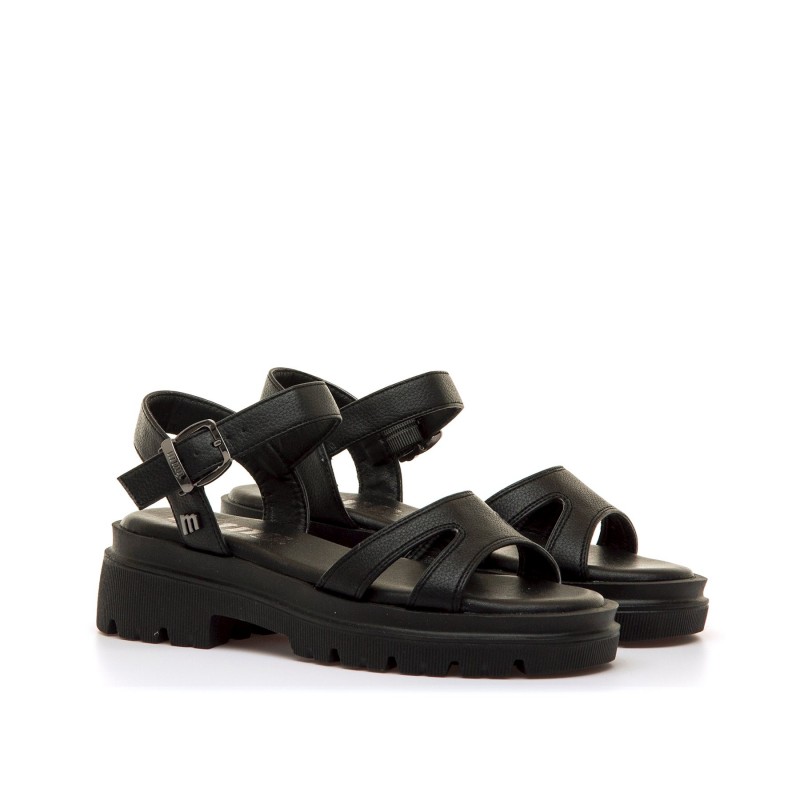 Sandalias Casual de Mujer MTNG ZURI Negro 62684
