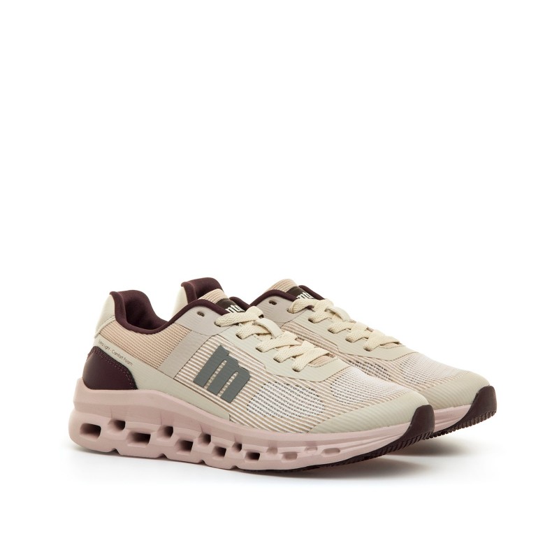 deportivas Casual de Mujer MTNG GAME Beige 62475