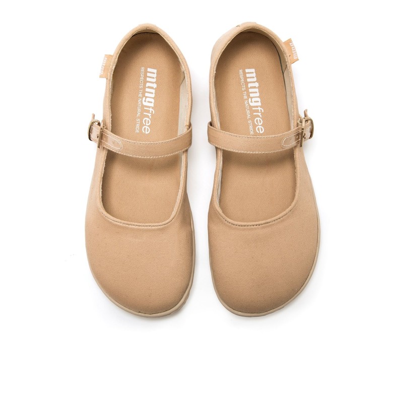 Zapatos Casual de Mujer MTNG FREE-YOI Beige 62473