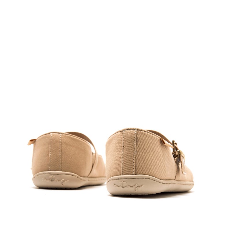 Zapatos Casual de Mujer MTNG FREE-YOI Beige 62473