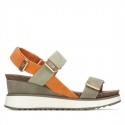 Sandalia de mujer XTI 142822 Kaki