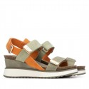 Sandalia de mujer XTI 142822 Kaki