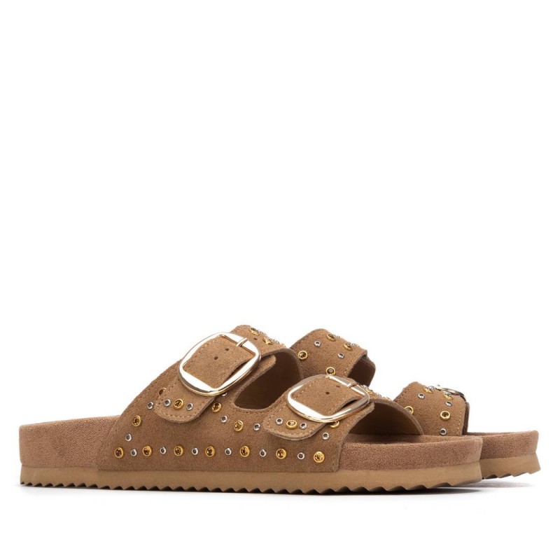 Sandalia de mujer XTI 145066 Camel