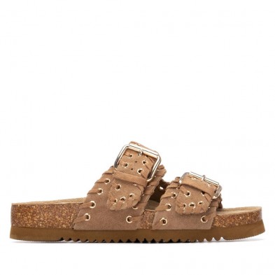 Sandalia de mujer XTI 145073 Camel