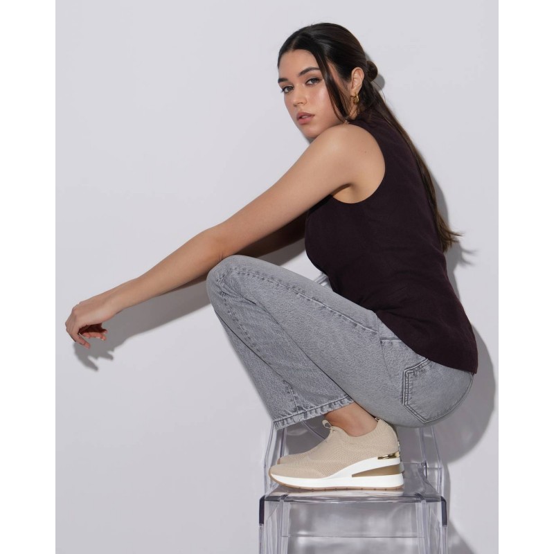 Zapato de mujer XTI 145100 Beige