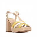 Sandalia de mujer XTI 145104 Amarillo
