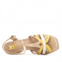 Sandalia de mujer XTI 145104 Amarillo