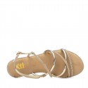 Sandalia de mujer XTI 145106 Oro