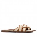 Sandalia de mujer XTI 145114 Camel