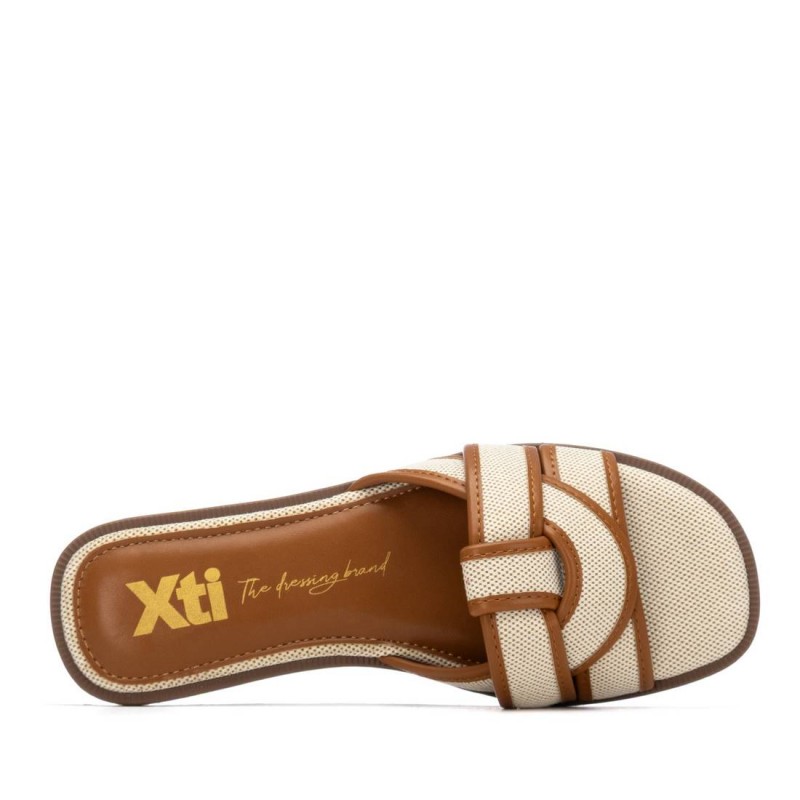 Sandalia de mujer XTI 145114 Camel