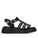 Sandalia de mujer XTI 145238 Negro