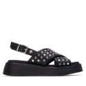 Sandalia de mujer XTI 145239 Negro