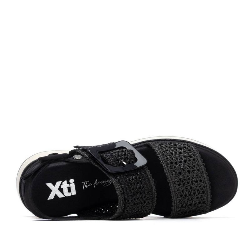 Sandalia de mujer XTI 145241 Negro