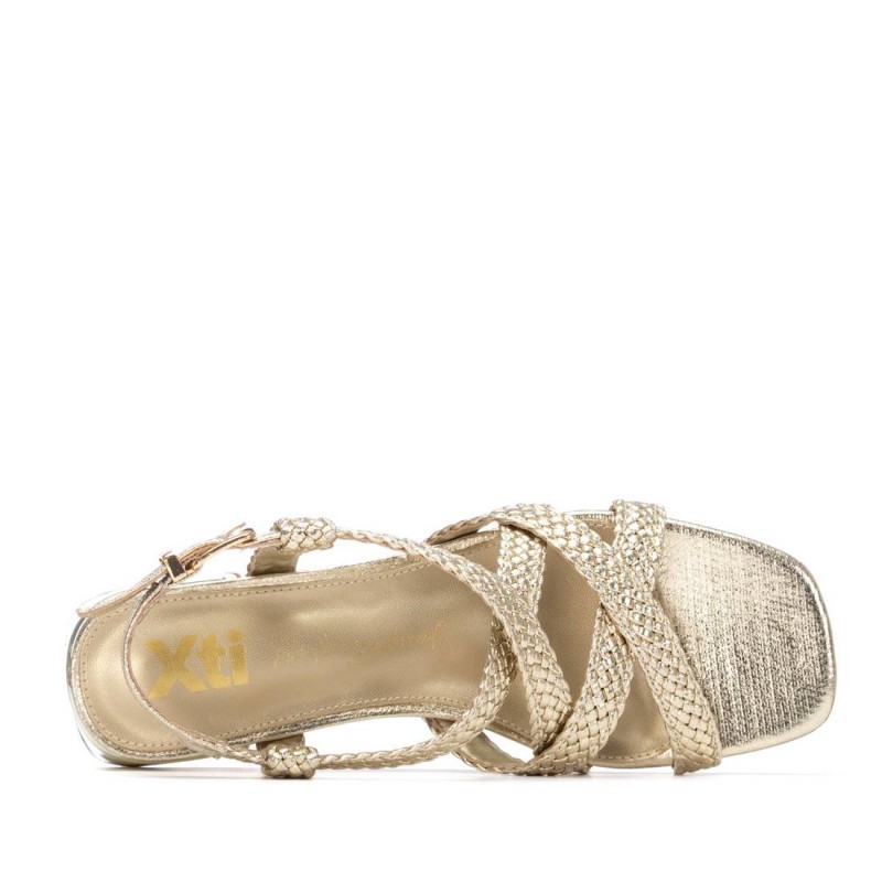 Sandalia de mujer XTI 145259 Oro