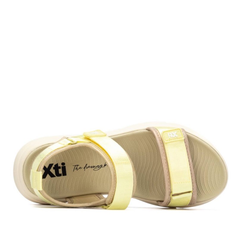 Sandalia de mujer XTI 145264 Amarillo