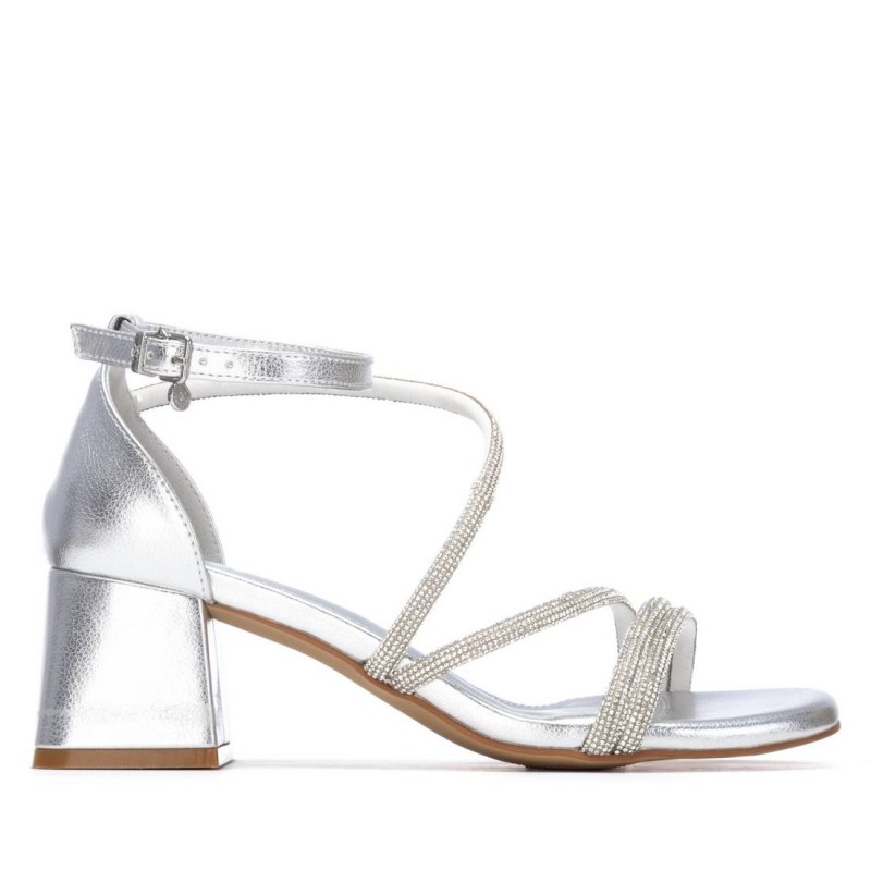 Sandalia de mujer XTI 145341 Plata