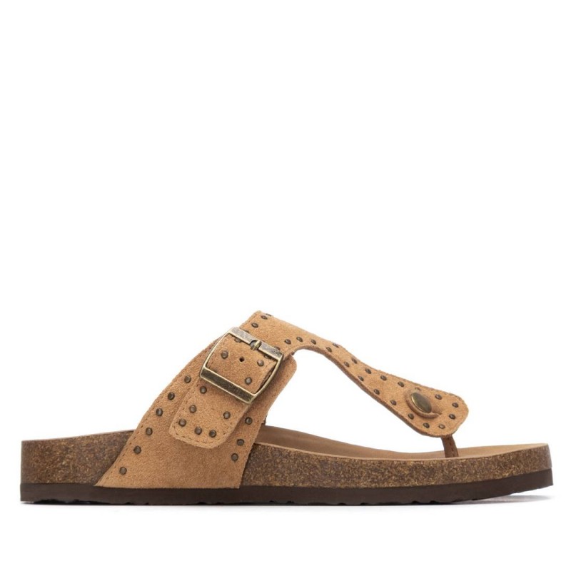Sandalia de mujer XTI 145363 Camel