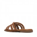 Sandalia de mujer XTI 145373 Camel