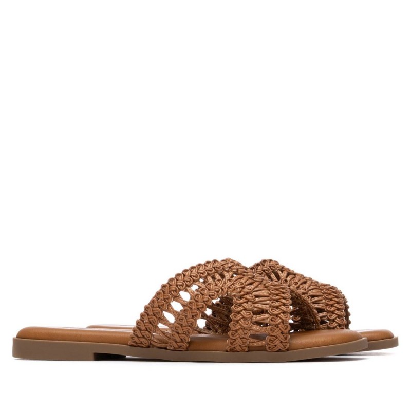Sandalia de mujer XTI 145373 Camel