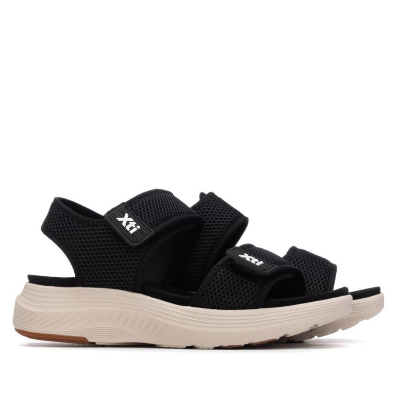 Sandalia de mujer XTI 145401 Negro