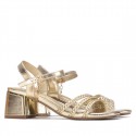 Sandalia de mujer XTI 145439 Oro