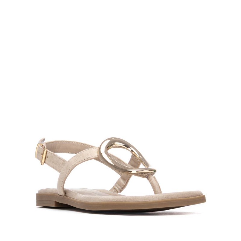 Sandalia de mujer XTI 145494 Taupe