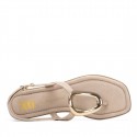 Sandalia de mujer XTI 145494 Taupe