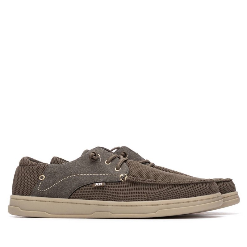 Zapato de hombre XTI 145728 Kaki