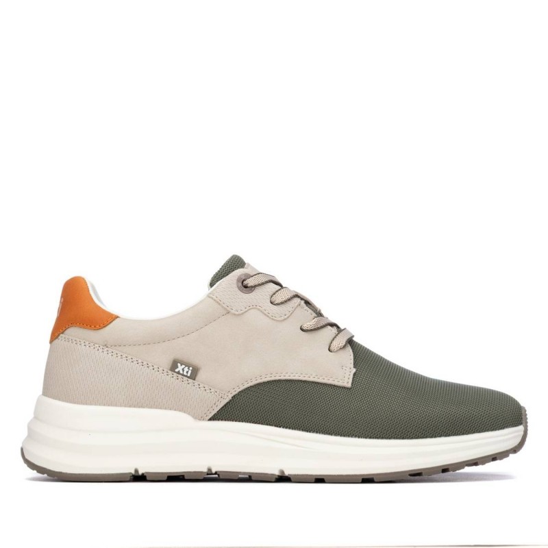 Zapato de hombre XTI 145766 Kaki