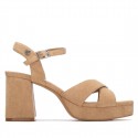 Sandalia de mujer XTI BASIC 130648 Beige