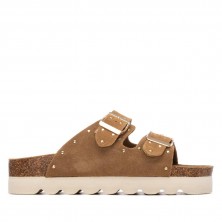 Sandalia de mujer REFRESH 175009 Camel