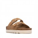Sandalia de mujer REFRESH 175009 Camel