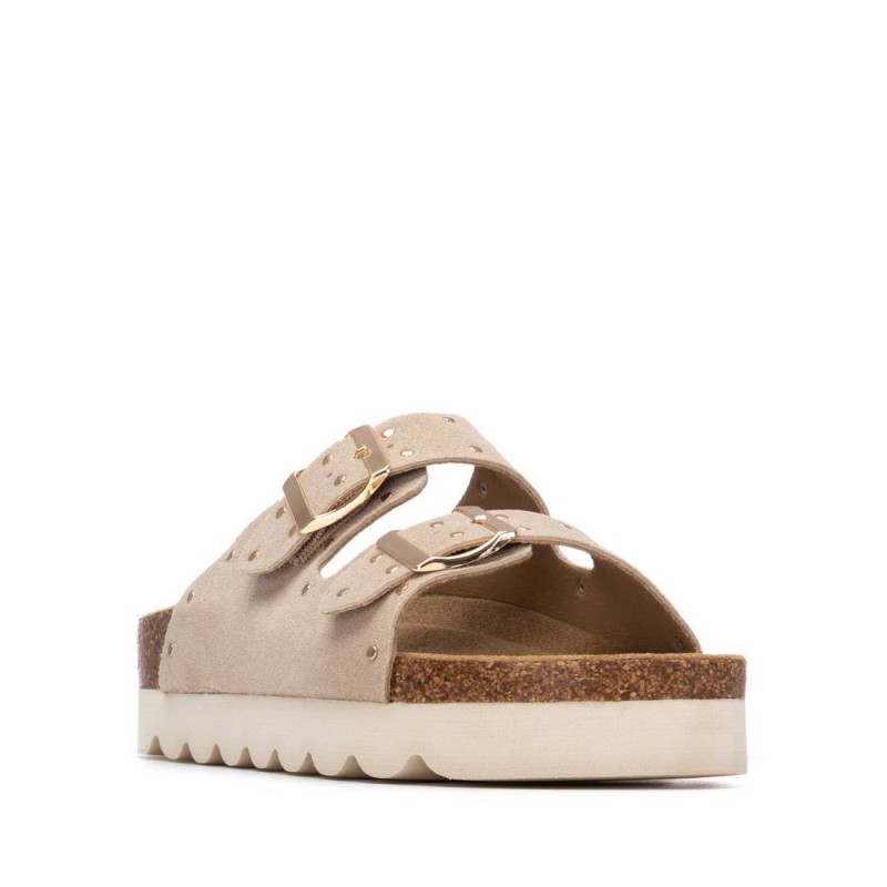 Sandalia de mujer REFRESH 175009 Beige