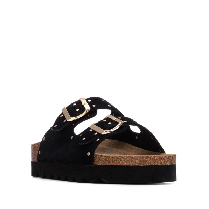 Sandalia de mujer REFRESH 175009 Negro