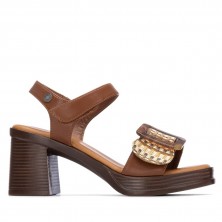 Sandalia de mujer REFRESH 175027 Camel