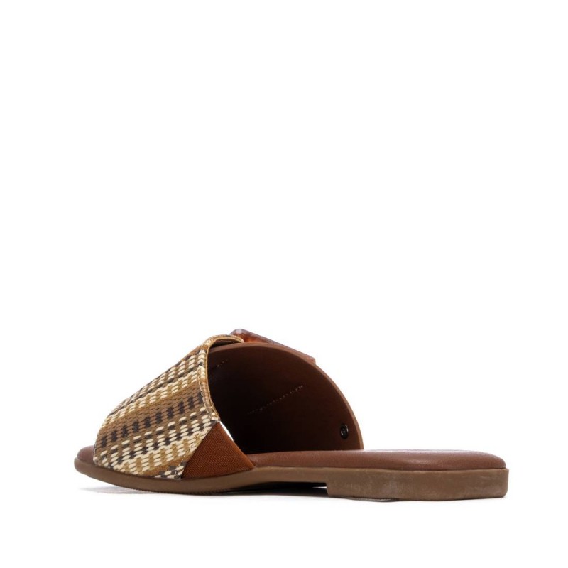 Sandalia de mujer REFRESH 175029 Camel
