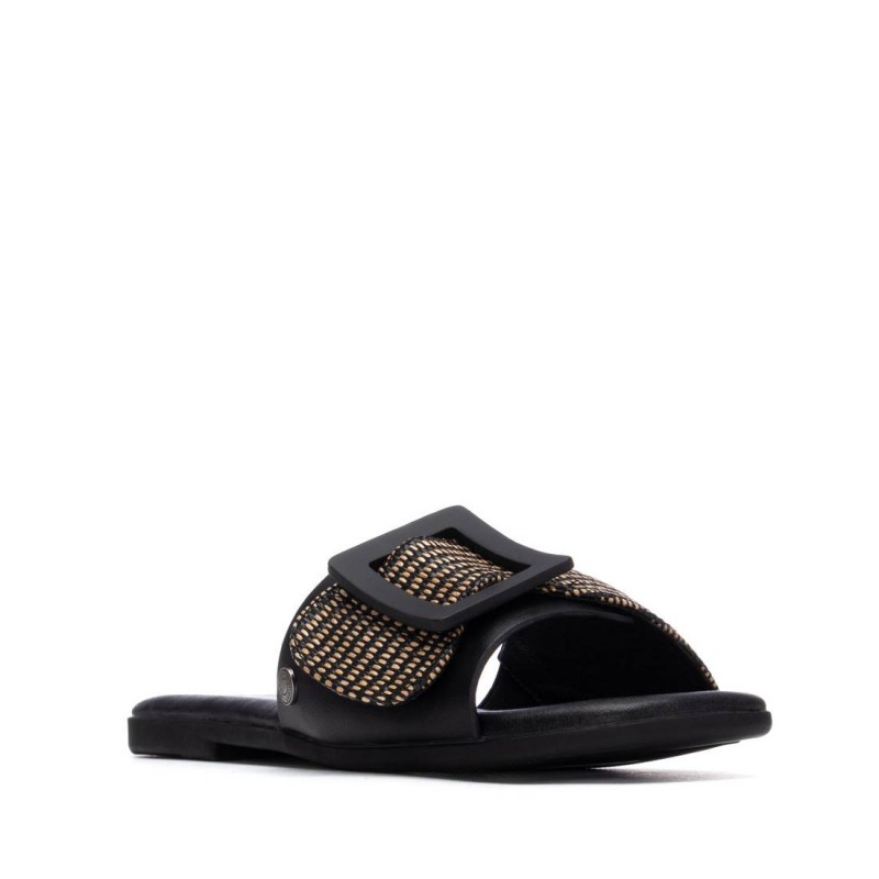 Sandalia de mujer REFRESH 175029 Negro