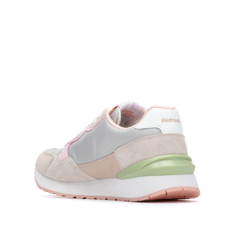 Zapato de mujer REFRESH 175036 Beige