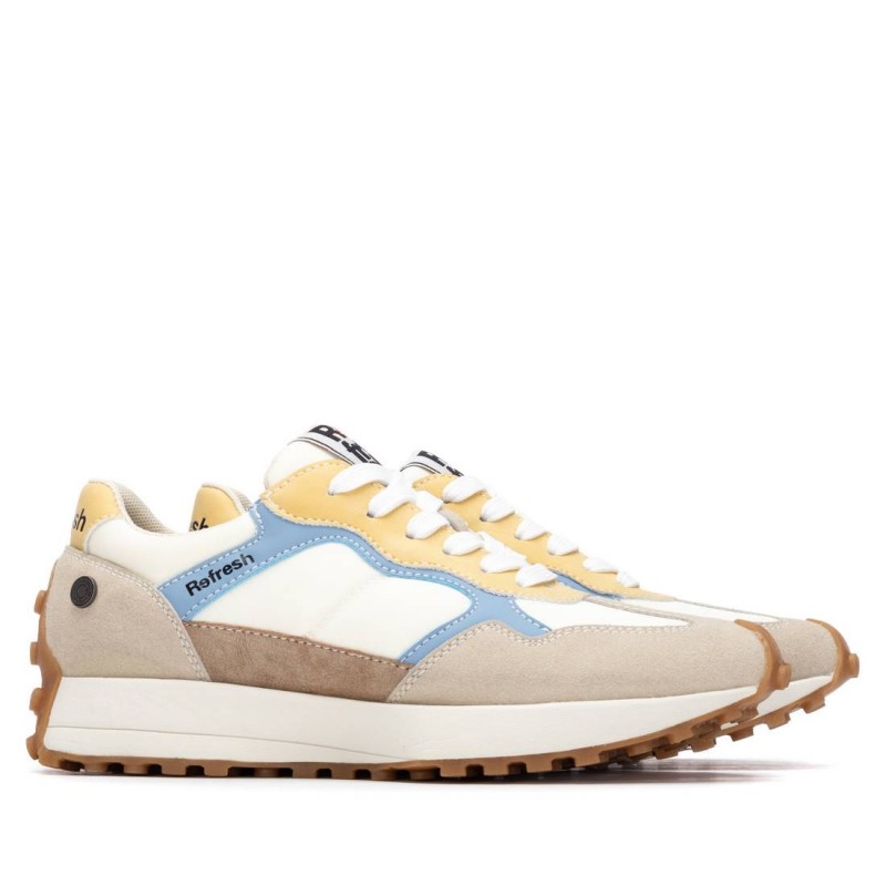 Zapato de mujer REFRESH 175038 Beige