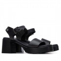 Sandalia de mujer REFRESH 175097 Negro