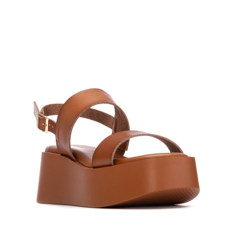 Sandalia de mujer REFRESH 175120 Camel