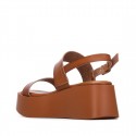 Sandalia de mujer REFRESH 175120 Camel