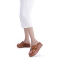 Sandalia de mujer REFRESH 175121 Camel