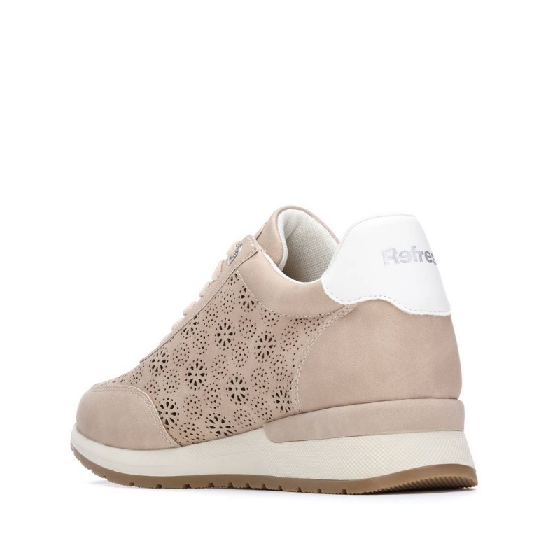 Zapato de mujer REFRESH 175131 Beige