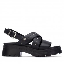 Sandalia de mujer REFRESH 175156 Negro