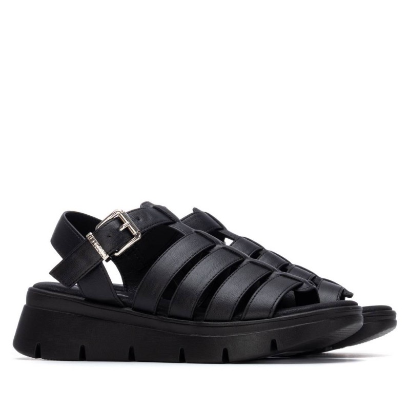 Sandalia de mujer REFRESH 175159 Negro