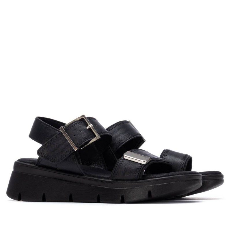 Sandalia de mujer REFRESH 175161 Negro