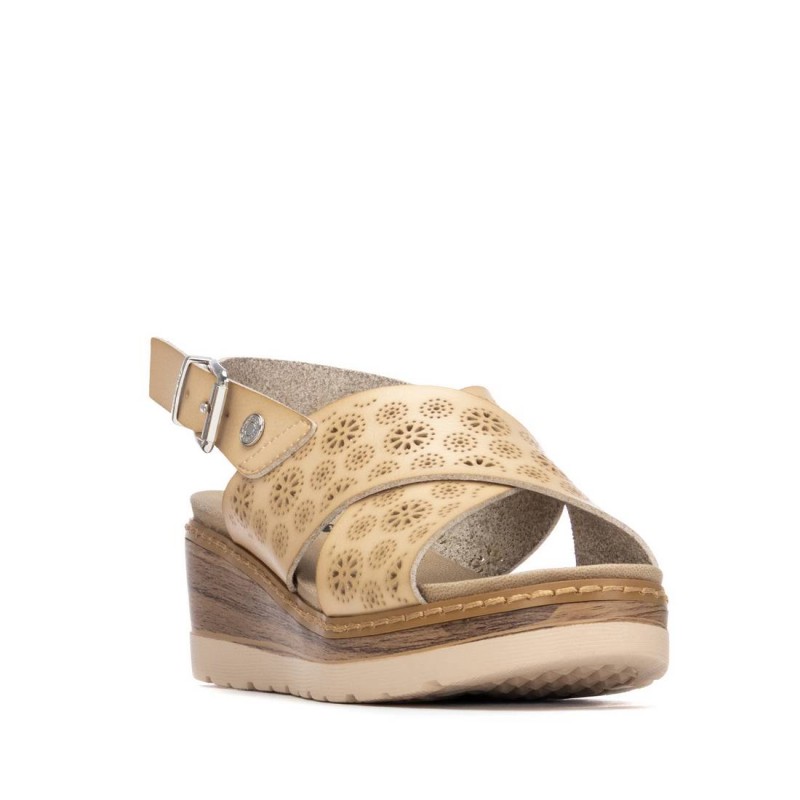 Sandalia de mujer REFRESH 175163 Beige
